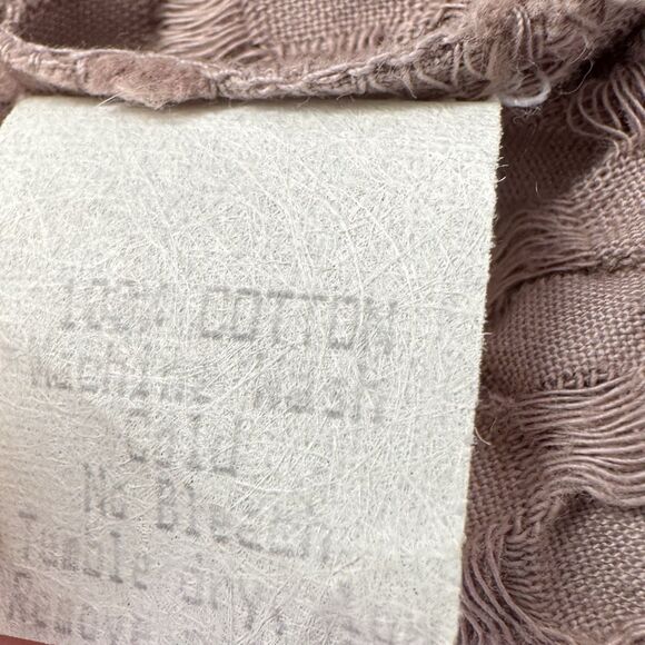 Vintage Produce Company 90s Beige Textured Button-Up Jacket XL Boho Lagenlook EC - Picture 16 of 16